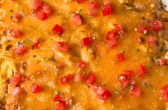 MEXICAN BAKED SPAGHETTI – The Southern Girl Cooks
