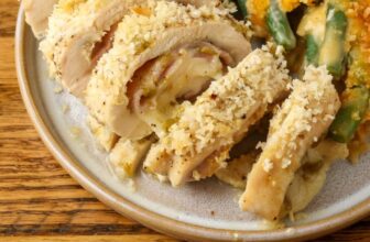 Inexperienced Chile Hen Cordon Bleu